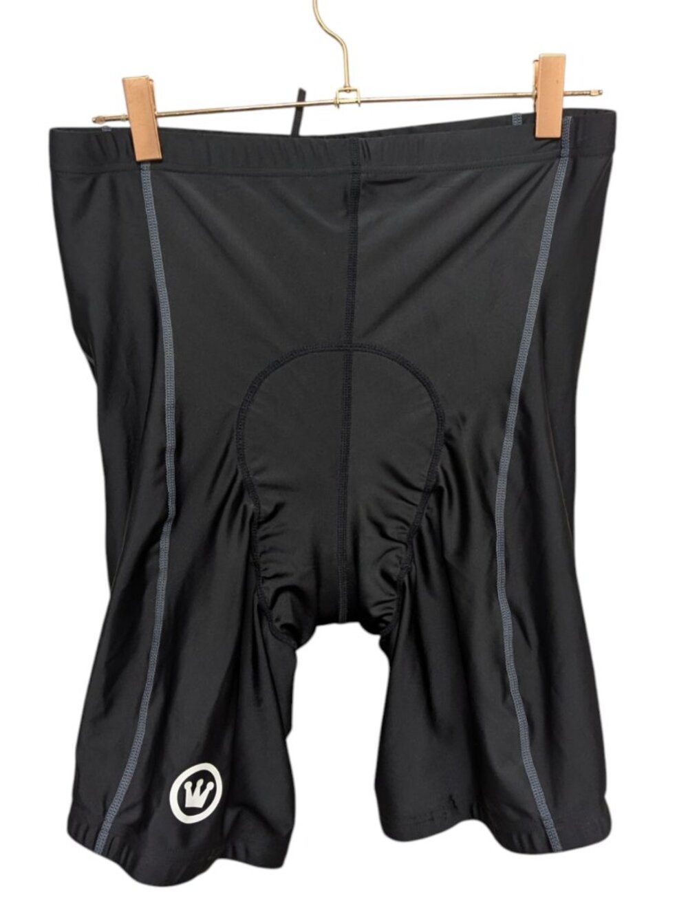 Canari Padded Cycling Shorts Bike Bicycle Logo Stretch Black Cushioned Size XL
